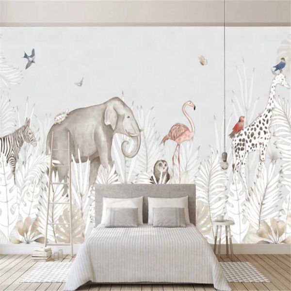 custom mural wallpaper minimalism hand-painted small fresh elephant giraffe background wall painting wallpapers
custom mural wallpaper minimalism hand-painted small fresh elephant giraffe background wall painting wallpapers
