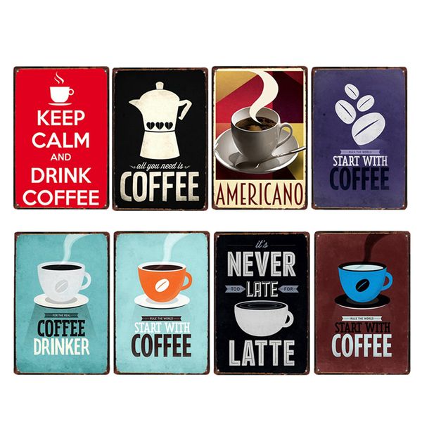 coffee sign vintage wall decor plaque metal retro poster decorative coffee plates tin cafe decoration 20x30 cm
coffee sign vintage wall decor plaque metal retro poster decorative coffee plates tin cafe decoration 20x30 cm