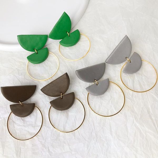 dangle & chandelier spring geometric minimalist polymer clay earrings for women handmade girl simple office lady modern jewelry friend gift, Silver
dangle & chandelier spring geometric minimalist polymer clay earrings for women handmade girl simple office lady modern jewelry friend gift, Silver
