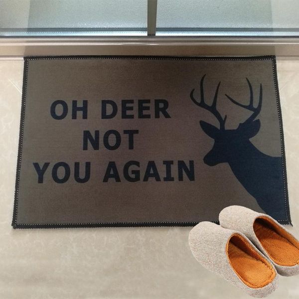 carpets oh deer not you again doormat entrance welcome mat hallway doorway bathroom bedroom kitchen rugs floor mats carpet gift
carpets oh deer not you again doormat entrance welcome mat hallway doorway bathroom bedroom kitchen rugs floor mats carpet gift
