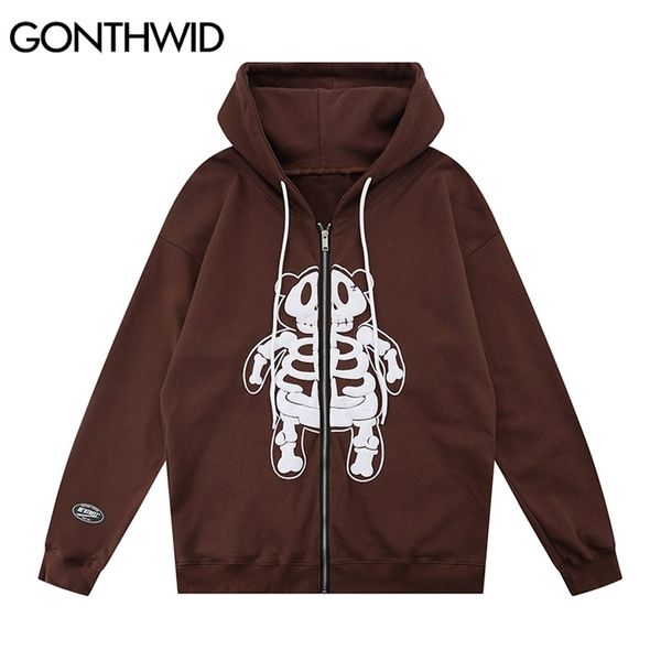 streetwear zip up hoodie jacket hip hop zipper hooded sweatshirt harajuku skeleton print cotton autumn black blue 211217, Black;brown
streetwear zip up hoodie jacket hip hop zipper hooded sweatshirt harajuku skeleton print cotton autumn black blue 211217, Black;brown