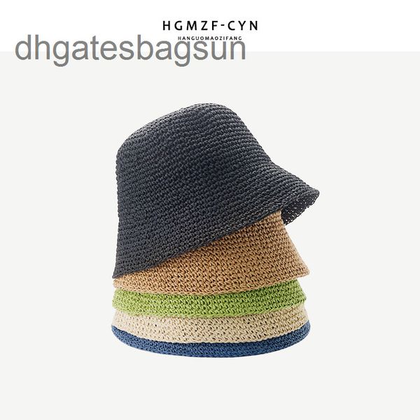 brand cap and carveshat female summer sun hat handmade crocheted straw korean bucket hat beach mask fisherman, Blue;gray
brand cap and carveshat female summer sun hat handmade crocheted straw korean bucket hat beach mask fisherman, Blue;gray