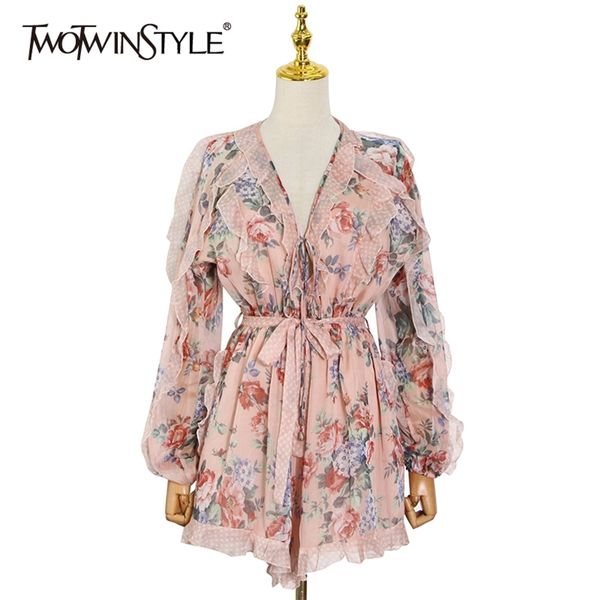 elegant pink print dress for women v neck long sleeve lace up bowknot mini dresses female fashion clothing 210520, Black;gray
elegant pink print dress for women v neck long sleeve lace up bowknot mini dresses female fashion clothing 210520, Black;gray