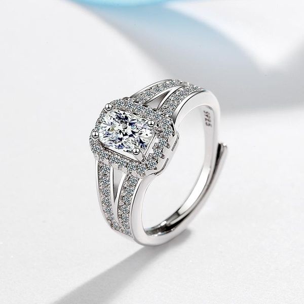 wedding rings luxury fashion square cubic zirconia ring anillos mujer 2021 trend anniversary adjustable for women female jewelry, Slivery;golden
wedding rings luxury fashion square cubic zirconia ring anillos mujer 2021 trend anniversary adjustable for women female jewelry, Slivery;golden