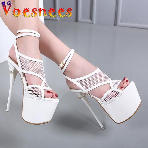 voesnees 2021 spring summer sandals women mesh stiletto platform female shoes 16.5cm shallow mouth peep toe super high heels dress, Black
voesnees 2021 spring summer sandals women mesh stiletto platform female shoes 16.5cm shallow mouth peep toe super high heels dress, Black
