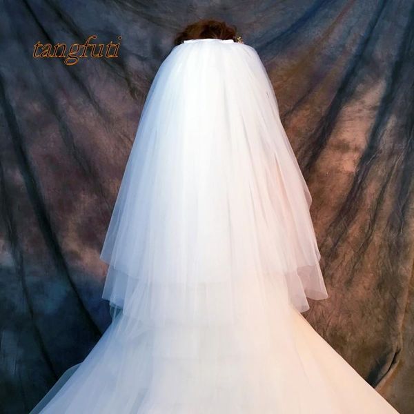 bridal veils cut edge multi-layer simple short tulle wedding ivory veil for bride mariage accessories, Black
bridal veils cut edge multi-layer simple short tulle wedding ivory veil for bride mariage accessories, Black