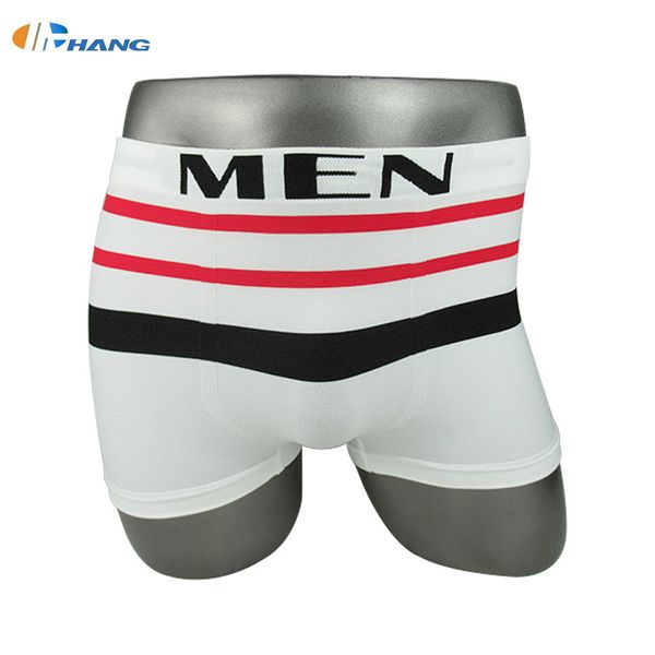 underpants the high-quality goods antibacterial underwear middle waist breathable stripe buttocks seamless men's boxer pants, Black;white
underpants the high-quality goods antibacterial underwear middle waist breathable stripe buttocks seamless men's boxer pants, Black;white