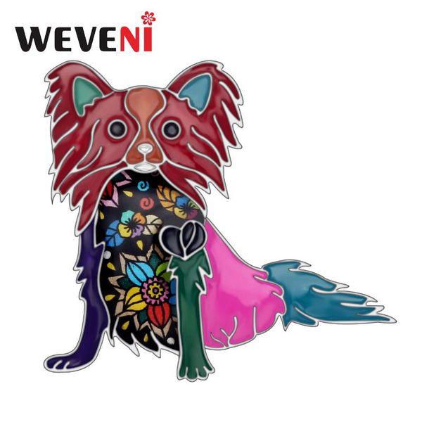 pins, brooches weveni enamel alloy cartoon papillon dog cute animal clothes scarf decoration jewelry pin gift for women girls bijoux, Gray
pins, brooches weveni enamel alloy cartoon papillon dog cute animal clothes scarf decoration jewelry pin gift for women girls bijoux, Gray