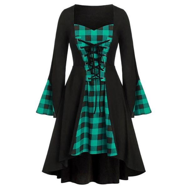 casual dresses women's lolita dress plus size lattice lace up patchwork long sleeve vestidos elegantes para mujer party robe, Black;gray
casual dresses women's lolita dress plus size lattice lace up patchwork long sleeve vestidos elegantes para mujer party robe, Black;gray