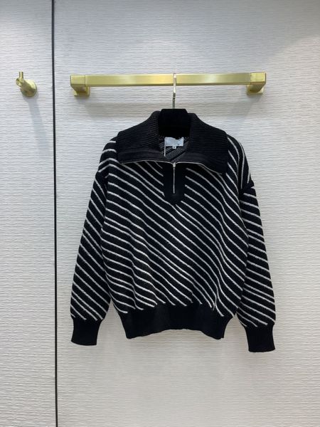 milan runway sweaters 2021 autumn long sleeves lapel neck women's sweater high end jacquard pullovers designer coat 0815-5, White;black
milan runway sweaters 2021 autumn long sleeves lapel neck women's sweater high end jacquard pullovers designer coat 0815-5, White;black