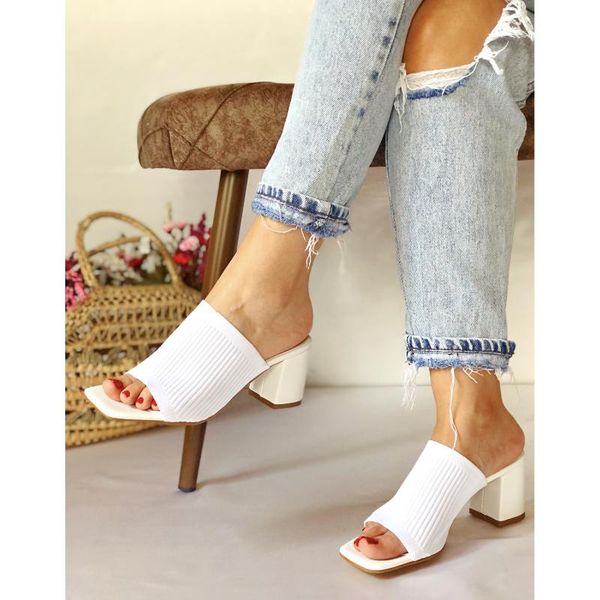 slippers knitwear 3 different color heels season elegant design women's fashion, Black
slippers knitwear 3 different color heels season elegant design women's fashion, Black