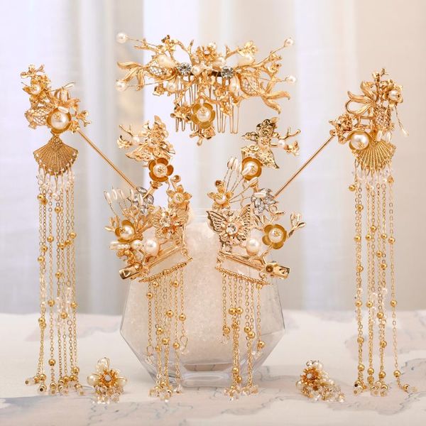 party masks chinese hanfu bride headdress super fairy long tassel hairpin step shaking flower kanzashi antiquity hair crown ornaments set
party masks chinese hanfu bride headdress super fairy long tassel hairpin step shaking flower kanzashi antiquity hair crown ornaments set