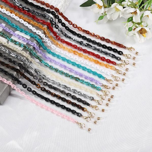 sunglasses frames colorful acrylic chain for face mask necklace glasses straps lanyards women men neck chains holder, Silver
sunglasses frames colorful acrylic chain for face mask necklace glasses straps lanyards women men neck chains holder, Silver