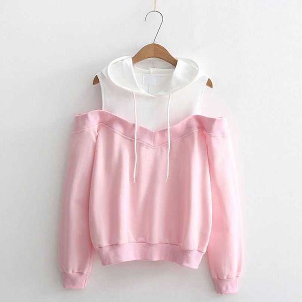 autumn fashion strapless shoulder fake two-piece hooded sweatshirt women 210930, Black
autumn fashion strapless shoulder fake two-piece hooded sweatshirt women 210930, Black