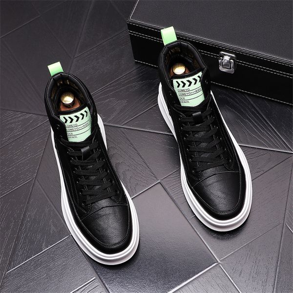 high fashion leather men business wedding shoes fashion desigenr comfortable man casual boots outdoor non-slip breathable walking loafers y8, Black
high fashion leather men business wedding shoes fashion desigenr comfortable man casual boots outdoor non-slip breathable walking loafers y8, Black