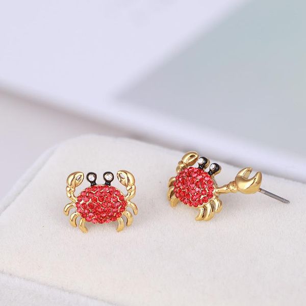 stud lovely red cubic zircon animal crab earrings for girls fashion gold color bling gift jewelry, Golden;silver
stud lovely red cubic zircon animal crab earrings for girls fashion gold color bling gift jewelry, Golden;silver