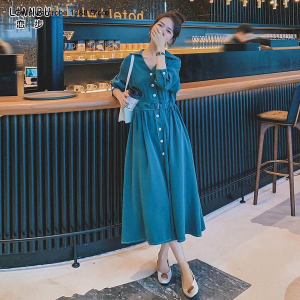 casual dresses long sleeve shirt dress women's skirt spring autumn 2021 fairyland department waist closing, showing thin high, Black;gray
casual dresses long sleeve shirt dress women's skirt spring autumn 2021 fairyland department waist closing, showing thin high, Black;gray