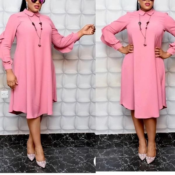 casual dresses office lady spring style solid color full sleeve dress turn-down collar fashion loose a-line, Black;gray
casual dresses office lady spring style solid color full sleeve dress turn-down collar fashion loose a-line, Black;gray