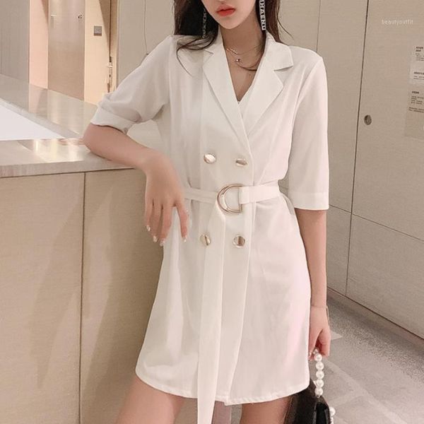 summer korean women black blazers and jackets thin suit chic double breasted dress blazer office lady sashes notched white women's suit, White;black
summer korean women black blazers and jackets thin suit chic double breasted dress blazer office lady sashes notched white women's suit, White;black