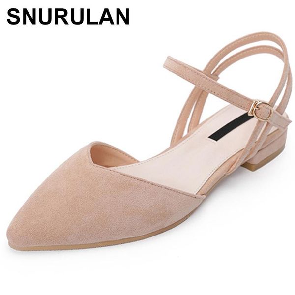 sweet women pointed toe low heels sandals plus size flock closed flat sandal fenty pink shoes sandalias mujer e295, Black
sweet women pointed toe low heels sandals plus size flock closed flat sandal fenty pink shoes sandalias mujer e295, Black