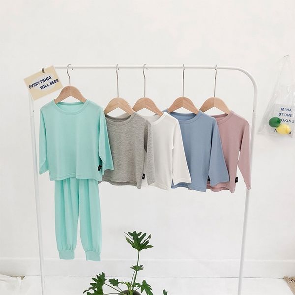 children's spring and summer air-conditioned clothing modal long sleeve trousers baby anti mosquito suit home clothes pajamas, Blue;red
children's spring and summer air-conditioned clothing modal long sleeve trousers baby anti mosquito suit home clothes pajamas, Blue;red