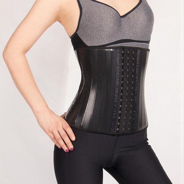 women's shapers latex waist trainer corset belly slim belt body shaper modeling strap 25 steel boned cincher fajas lingerie, Black;white
women's shapers latex waist trainer corset belly slim belt body shaper modeling strap 25 steel boned cincher fajas lingerie, Black;white