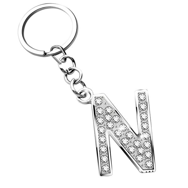 10pcZOSHI Fashion Letter N Pendant keychains key rings Crystal key chains car key holder women bag charms rings Wholesale
10pcZOSHI Fashion Letter N Pendant keychains key rings Crystal key chains car key holder women bag charms rings Wholesale