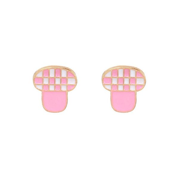 stud y2k jewelry pink plaid mushroom earrings for women metal vintage cute harajuku fashion earring charm 90s aesthetic gifts, Golden;silver
stud y2k jewelry pink plaid mushroom earrings for women metal vintage cute harajuku fashion earring charm 90s aesthetic gifts, Golden;silver
