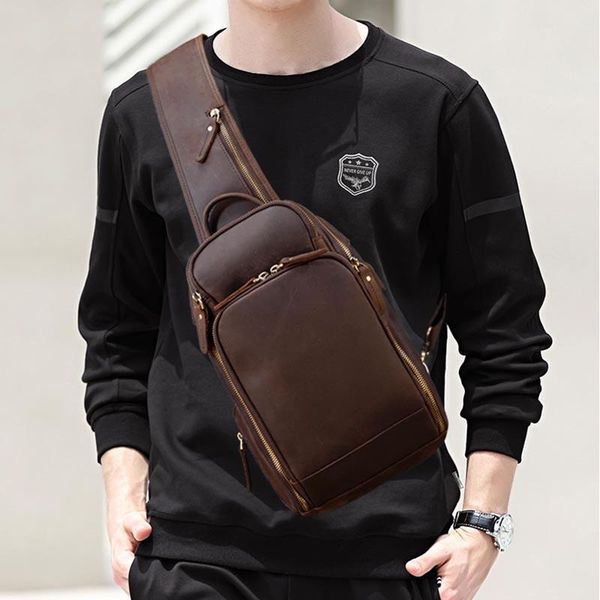 evening bags genuine leather men's chest bag vintage cow usb charging summer crossbody travel sling shoulder
evening bags genuine leather men's chest bag vintage cow usb charging summer crossbody travel sling shoulder