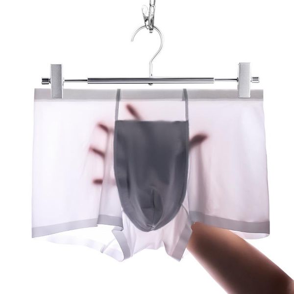 underpants men boxer shorts underwear ice silk seamless boxershorts see-through male panties thin boxers calzoncillo hombre, Black;white
underpants men boxer shorts underwear ice silk seamless boxershorts see-through male panties thin boxers calzoncillo hombre, Black;white
