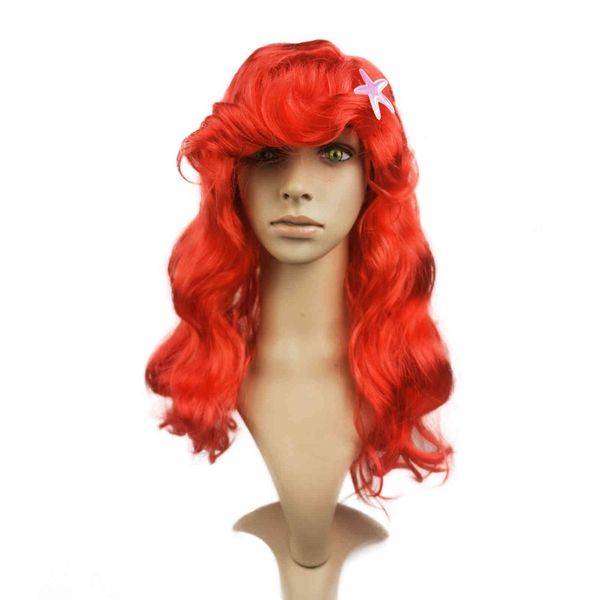 ice and snow fate elena mermaid red dcendant 3 snow white mona animation cos wig, Black
ice and snow fate elena mermaid red dcendant 3 snow white mona animation cos wig, Black