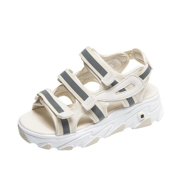 sandals women 2021 platform reflective shoes female ins summer flats rome sandal beach sandalias de las mujeres, Black
sandals women 2021 platform reflective shoes female ins summer flats rome sandal beach sandalias de las mujeres, Black
