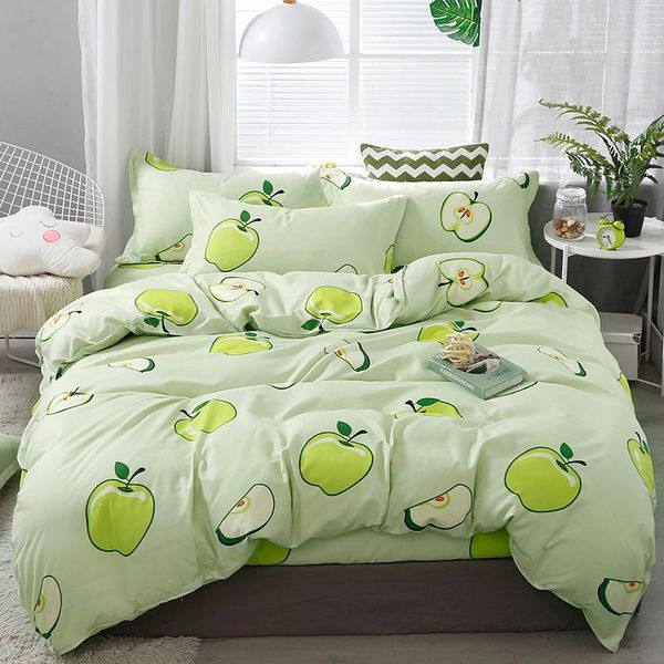 bedding sets apple green modern comforter set cartoon luxury fashion kids king twin size bed linen duvet cover gift
bedding sets apple green modern comforter set cartoon luxury fashion kids king twin size bed linen duvet cover gift