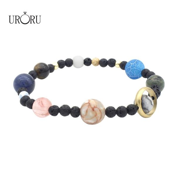 charm bracelets uroru trendy style bead bracelet solar system eight planet natural stone for women jewelry accessories, Golden;silver
charm bracelets uroru trendy style bead bracelet solar system eight planet natural stone for women jewelry accessories, Golden;silver