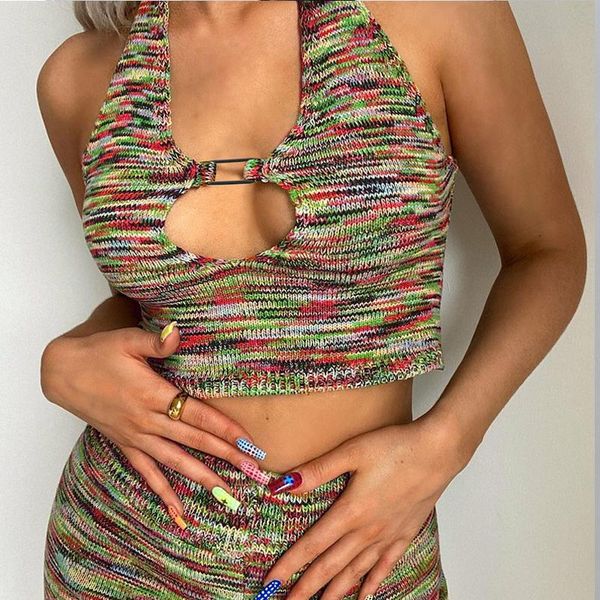 women's tracksuits fanieces women halter neck cut out crop and shorts matching set summer colorful fashion outfits 2 pieces loungwe, Gray
women's tracksuits fanieces women halter neck cut out crop and shorts matching set summer colorful fashion outfits 2 pieces loungwe, Gray