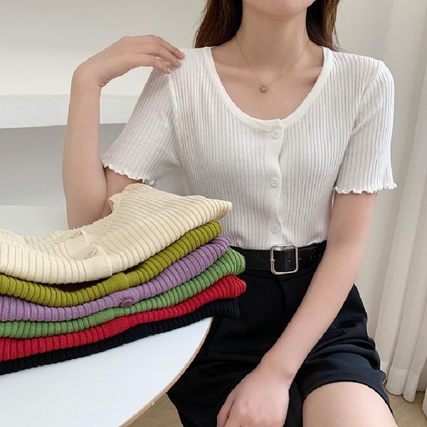 women's knits & tees female t shirt women summer pullover knitting overszie long sleeve girls loose sweaters knitted outerwear thin se, White
women's knits & tees female t shirt women summer pullover knitting overszie long sleeve girls loose sweaters knitted outerwear thin se, White