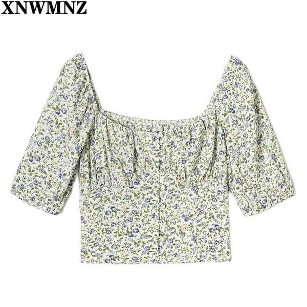 print blouses and shirts summer tank vintage tshirt elegant center buttons women t-shirt casual women's blouse 210520, White
print blouses and shirts summer tank vintage tshirt elegant center buttons women t-shirt casual women's blouse 210520, White