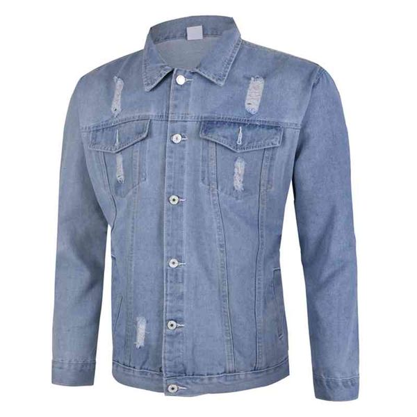 autumn and winter torn denim male jacket fashion loose streetwear jackets, Black;brown
autumn and winter torn denim male jacket fashion loose streetwear jackets, Black;brown