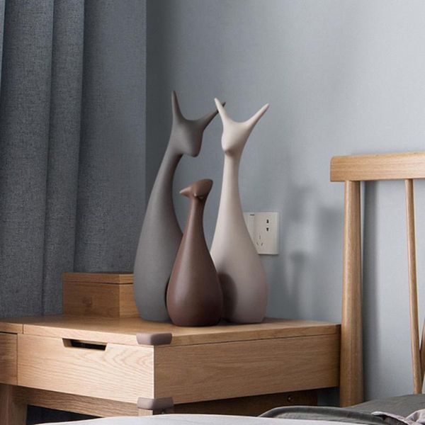 3pcs nordic style ceramic deer model animal decoration deskornament birthday gifts for table home decor (deer family) hooks & rails
3pcs nordic style ceramic deer model animal decoration deskornament birthday gifts for table home decor (deer family) hooks & rails
