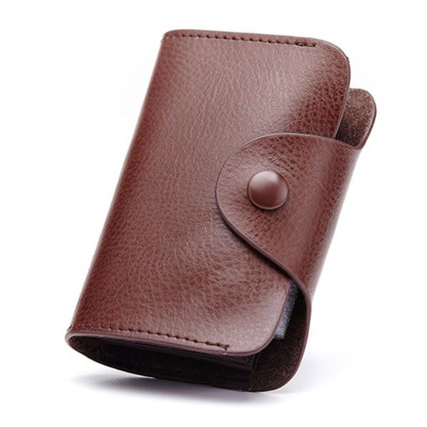 card holders high grade bag multicolor women holder genuine leather money storage female purse handbag business clutch wallet, Brown;gray
card holders high grade bag multicolor women holder genuine leather money storage female purse handbag business clutch wallet, Brown;gray