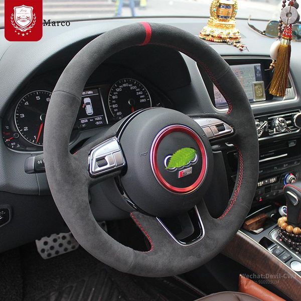 for audi s3 s5 s7 a5 a5 a7 s6 audi tt r8 q3 q5 q6 q7 auto alcantara suede steering wheel cover grip interior car accessories
for audi s3 s5 s7 a5 a5 a7 s6 audi tt r8 q3 q5 q6 q7 auto alcantara suede steering wheel cover grip interior car accessories