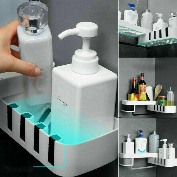 bath accessory set bathroom shelves kitchen wall shelf hanging punch-triangular toilet shower storage rack accessories
bath accessory set bathroom shelves kitchen wall shelf hanging punch-triangular toilet shower storage rack accessories