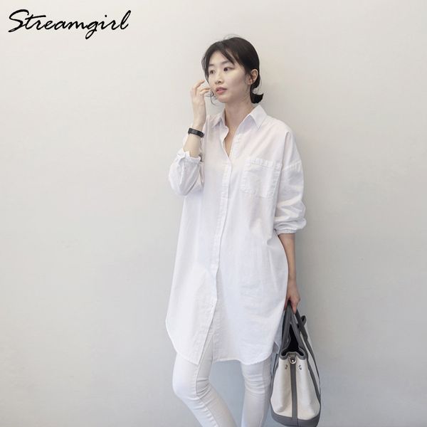 streamgirl womens tunic white shirt oversize woman loose long sleeve boyfriend korean clothes women office blouse shirt white
streamgirl womens tunic white shirt oversize woman loose long sleeve boyfriend korean clothes women office blouse shirt white