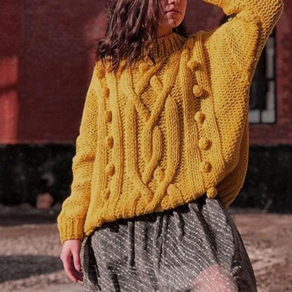 women's sweaters women jumper oversized pullovers autumn winter warm thick turtleneck vintage solid harajuku knitted casual female, White;black
women's sweaters women jumper oversized pullovers autumn winter warm thick turtleneck vintage solid harajuku knitted casual female, White;black