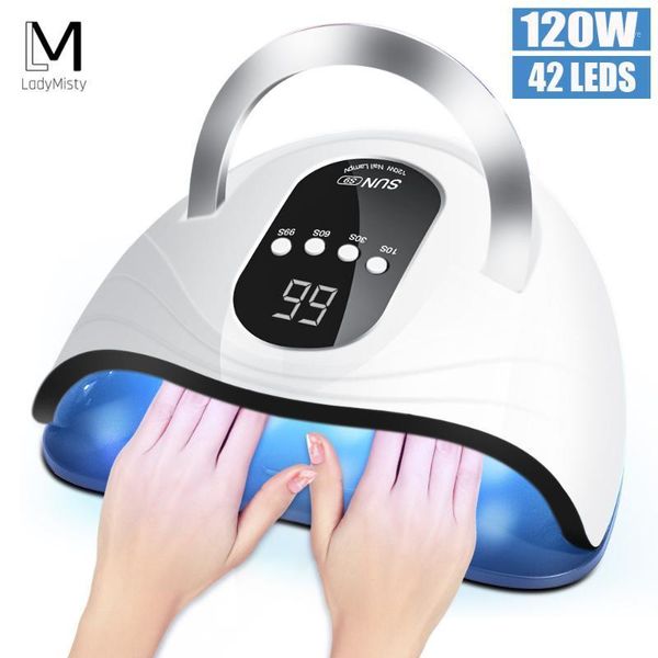 upgrade 120w uv led lamp for manicure 42 leds nail dryer fast curing speed gel polish with sensor timer tools1
upgrade 120w uv led lamp for manicure 42 leds nail dryer fast curing speed gel polish with sensor timer tools1
