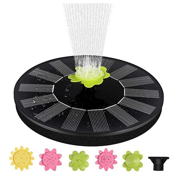 garden decorations solar fountain pump with 5 detachable nozzles, bathing fountain, suitable for ponds, gardens, courtyards, outdoor
garden decorations solar fountain pump with 5 detachable nozzles, bathing fountain, suitable for ponds, gardens, courtyards, outdoor