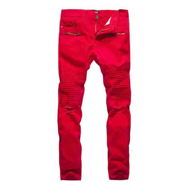 men's pants autumn winter casual cotton hole ripped way slim fit balck/red/khaki hip-hop pantalon homme trousers men hjji, Black
men's pants autumn winter casual cotton hole ripped way slim fit balck/red/khaki hip-hop pantalon homme trousers men hjji, Black