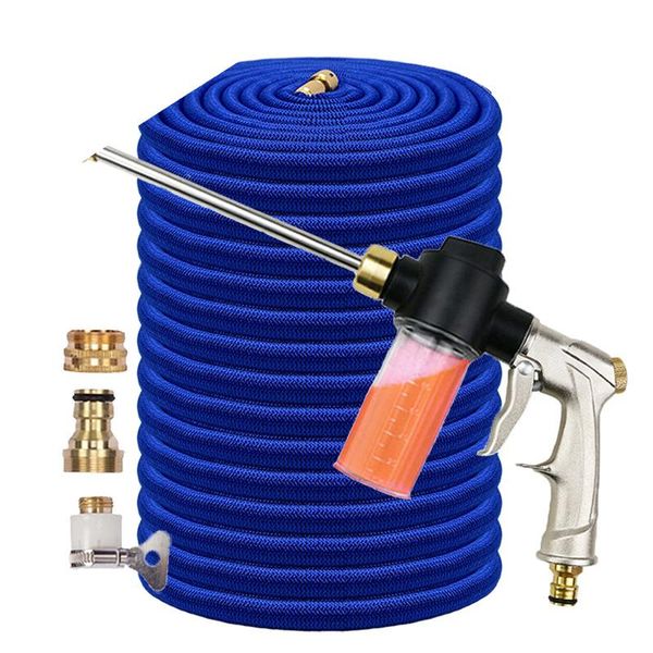 16ft-150ft expandable magic garden watering hose 1/2 flexible high pressure car washing plasti pipe foam spray gun for equipments
16ft-150ft expandable magic garden watering hose 1/2 flexible high pressure car washing plasti pipe foam spray gun for equipments