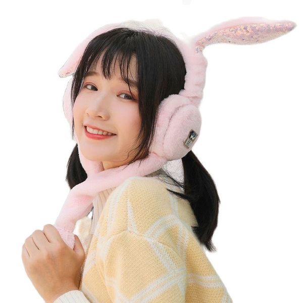 berets 310 winter accessories wholesale sparkling balloon ears will move plush warm ear fur earmuffs, Blue;gray
berets 310 winter accessories wholesale sparkling balloon ears will move plush warm ear fur earmuffs, Blue;gray