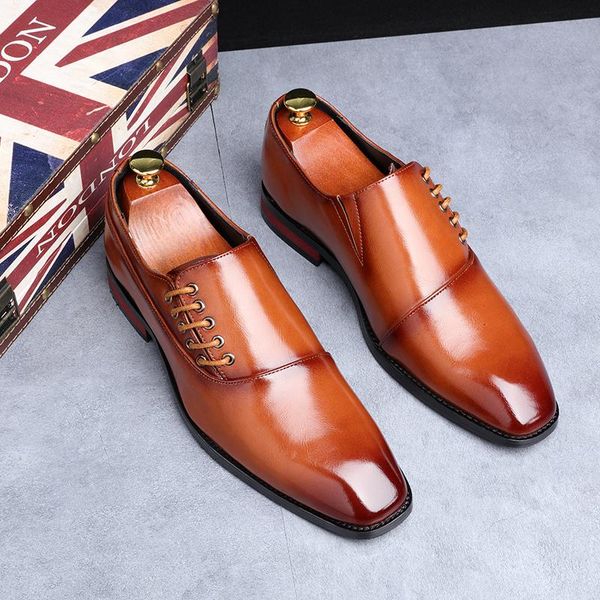 dress shoes fashion business men classic leather men's suits slip on oxfords size 37-48, Black
dress shoes fashion business men classic leather men's suits slip on oxfords size 37-48, Black
